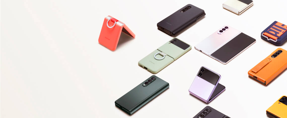 Удачное дизайнерское решение для Samsung Galaxy Z Fold3 и Galaxy Z Flip3